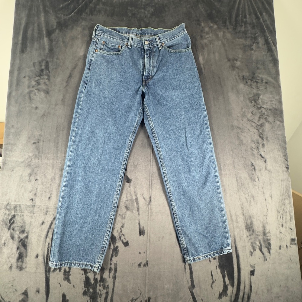 Levis 550 Relaxed Fit Jeans Mens 33x30 Blue Denim Tapered Leg 00550-4891